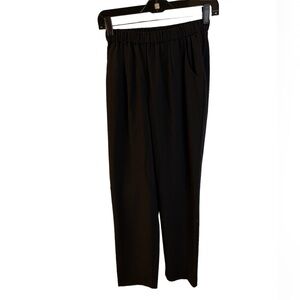 💜 3/$15 Black stretch pants size 4 petite